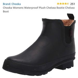 Chooka delridge Chelsea fur lined boot